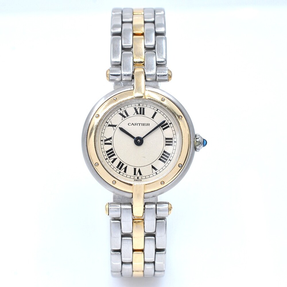 Cartier Panthere Ronde 166920 quartz 24 mm acero y oro Cartier Panthere Ronde 166920 quartz 24 mm acero y oro
