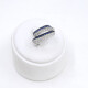Anillo En Oro Blanco 18K Y Zafiros Anillo En Oro Blanco 18K Y Zafiros