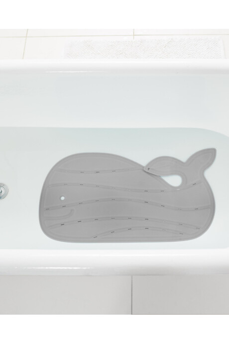 Alfombra antideslizante para baño, gris Sin color
