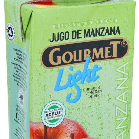 JUGO GOURMET MANZANA LIGHT 1 L JUGO GOURMET MANZANA LIGHT 1 L
