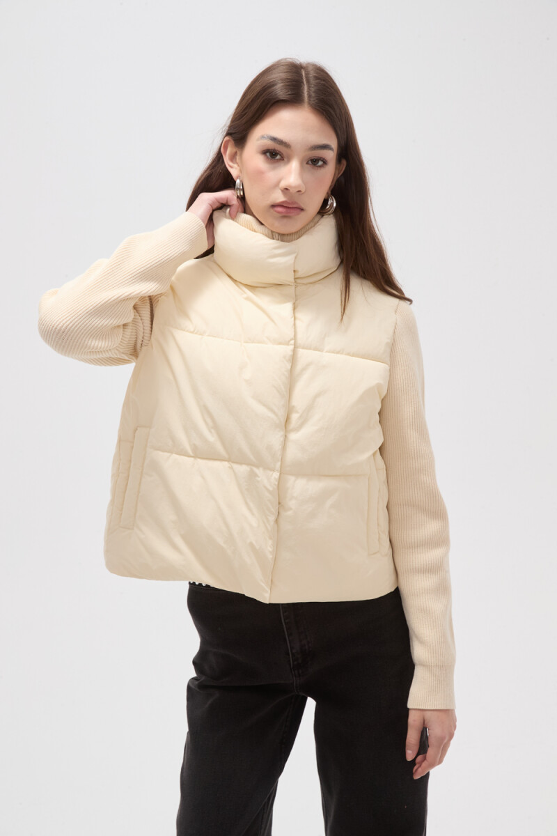 Campera Beatrixa - Crudo / Natural 