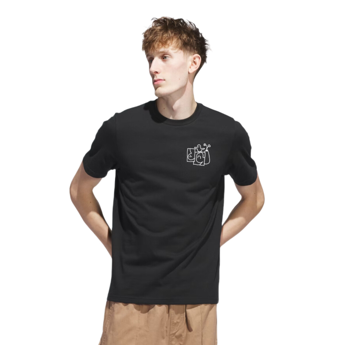 Remera Adidas Shmoo G - Negro 