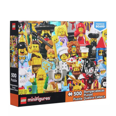 Lego Puzzle Minifiguras 500 piezas Lego Puzzle Minifiguras 500 piezas