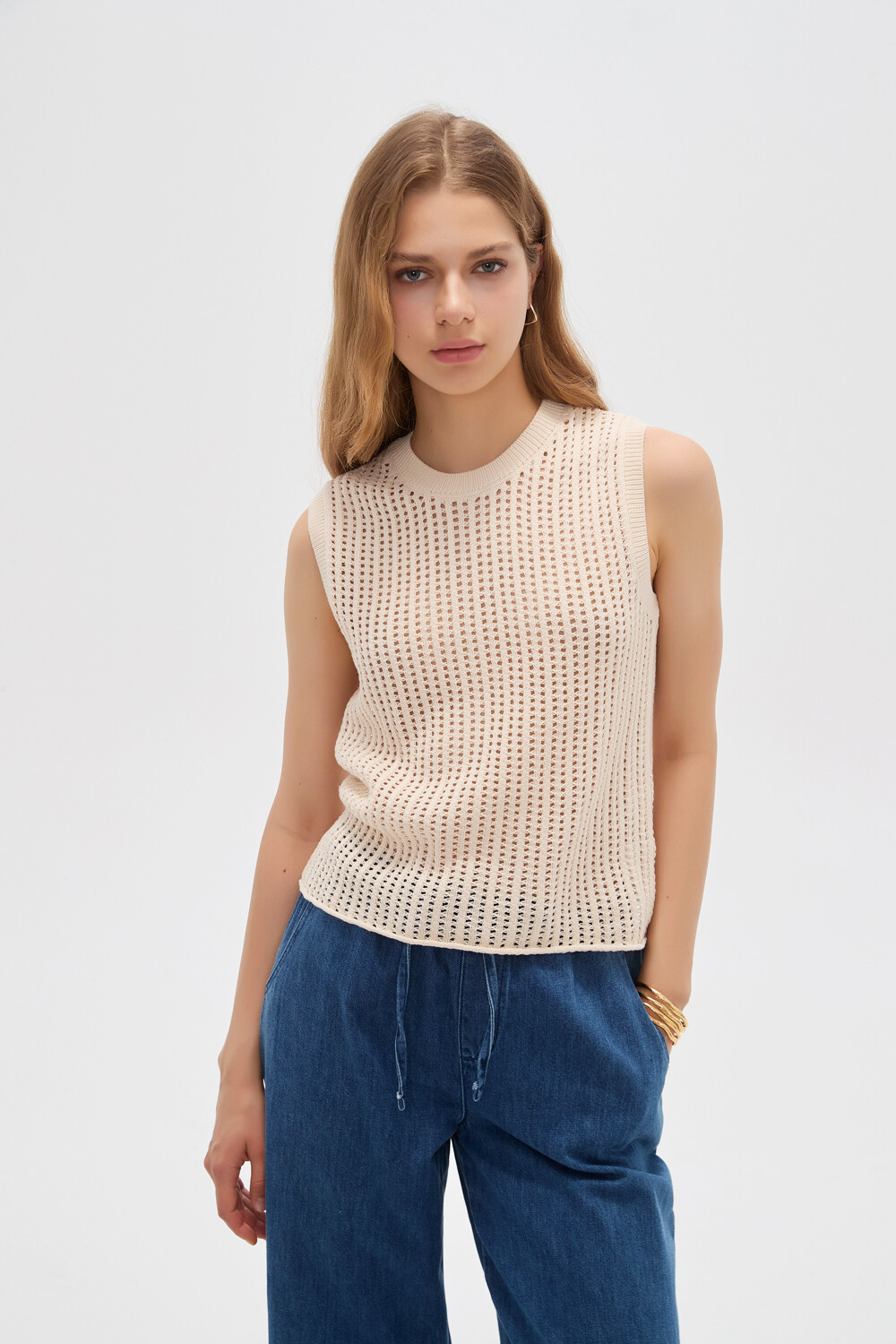 Musculosa Ruka Crudo / Natural