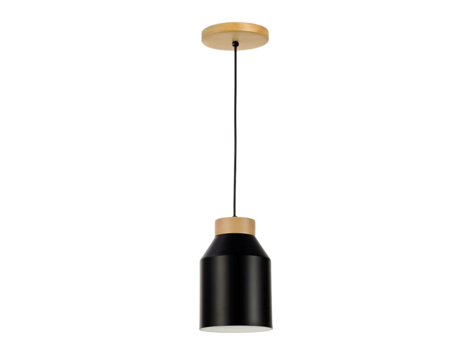 COLGANTE 1L E27 VIBRANCE NEGRO - D15CM 