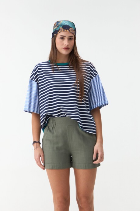 REMERA GARA Azul