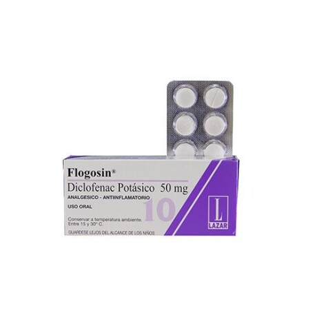 Flogosin x 10 Comprimidos – Antiiflamatorio Oral Flogosin x 10 Comprimidos – Antiiflamatorio Oral