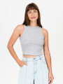 MUSCULOSA TULI GRIS MELANGE C