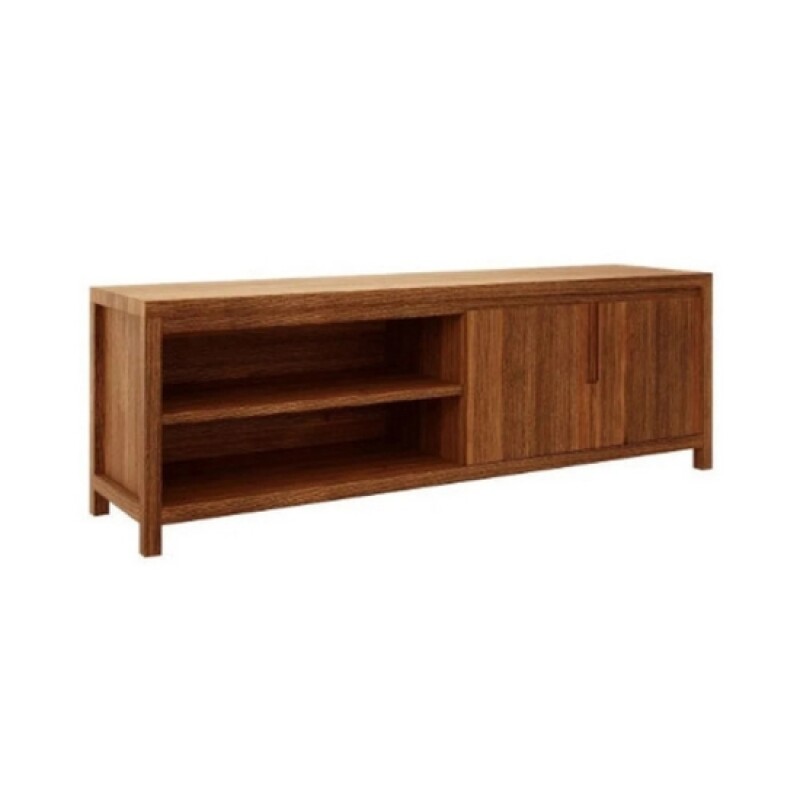 Rack 2 Puertas 1 Estante Nature 1552ne Oscuro Rack 2 Puertas 1 Estante Nature 1552ne Oscuro