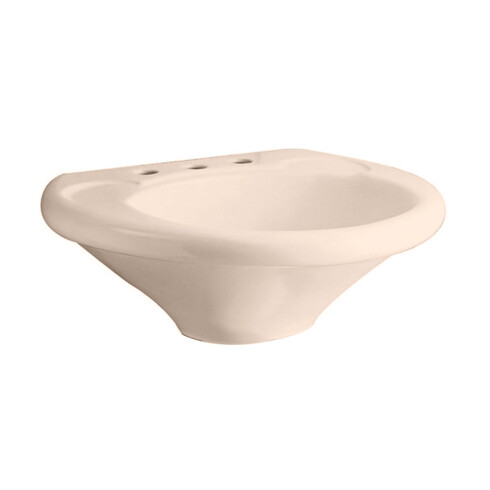 Lavatorio Para Pedestal Jazmin Murano 3 Agujeros Para Griferia Bimando 000