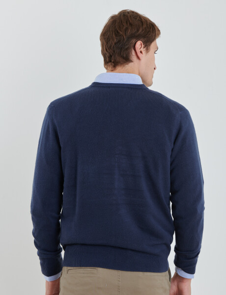 470313 SWEATER V HARRINGTON URBAN Azul Oscuro