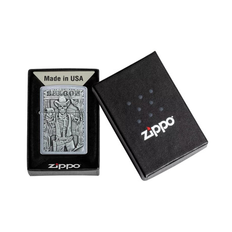 Encendedor Zippo Saloon Skull - 49298 Encendedor Zippo Saloon Skull - 49298