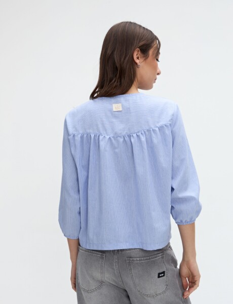 Camisa Tessa Celeste