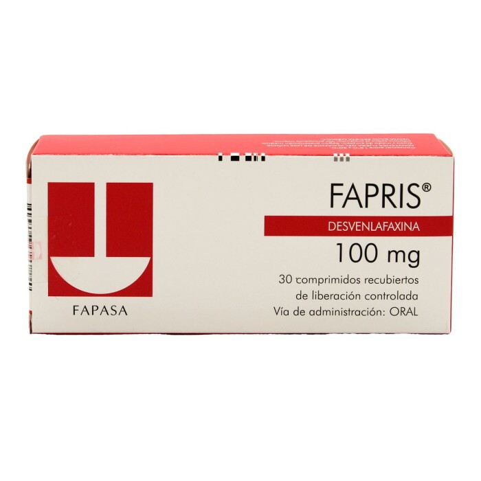 FAPRIS 100 MG. CJ X 30 COMP. única