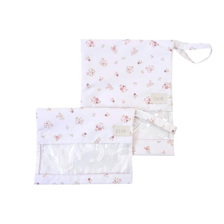 Bolsita Set Impermeable Cottage Rosa
