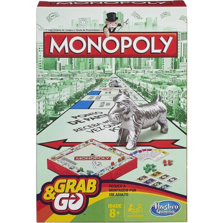 Juego de Viaje Infantil Monopoly Hasbro Original 001