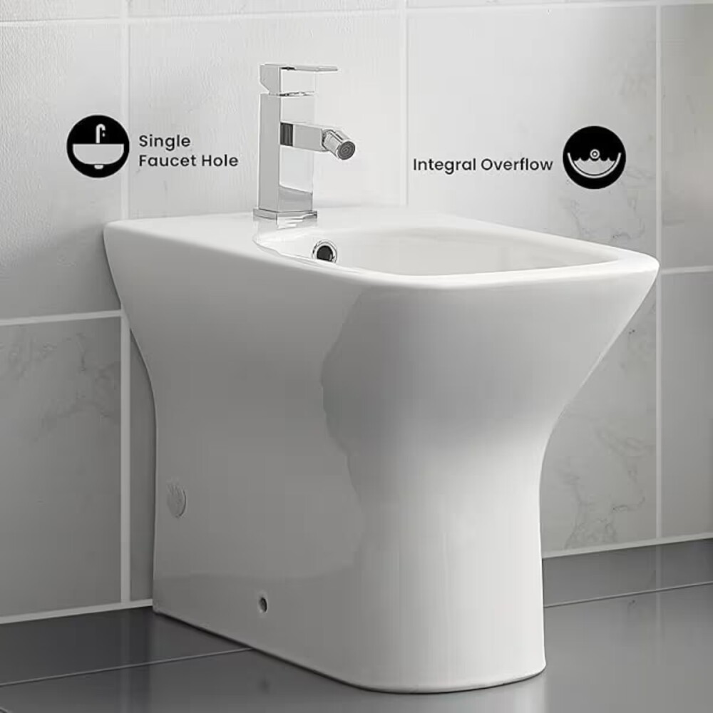 Bidet Lenna Blanco Dmc 54x34x40 Bidet Lenna Blanco Dmc 54x34x40