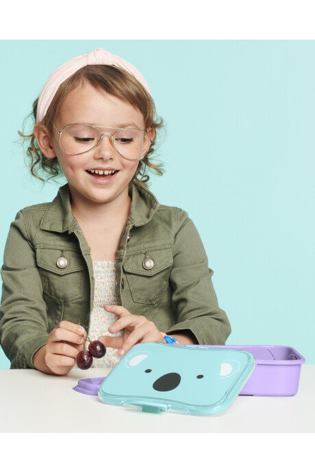 Tupper 2 en 1 Para Niños Diseño Koala Sin color