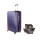 Valija Carry-on de mano Rígidas Con Organizadores Azul oscuro
