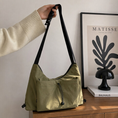 Bolso Bandolera ajustable Verde