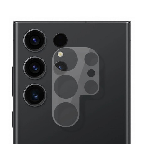 Vidrio Protector de Cámara 9H para Samsung Galaxy S23 Ultra Negro