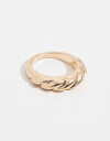 Anillos Medianos y Grandes Metal Anillo De Metal - Dorado