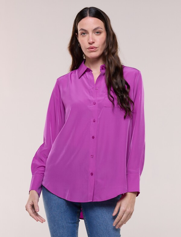 Camisa Satén VIOLETA