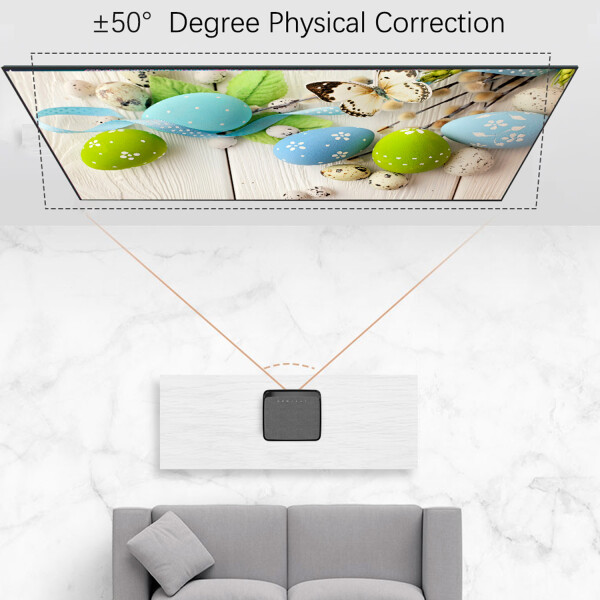 Proyector Rigal Rd-828 Android + Wifi + Bt 3800lm PROYECTOR RIGAL RD-828 ANDROID WIFI