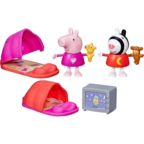Playset Pappa Pig Peppa y la Fiesta de Pijamas 001