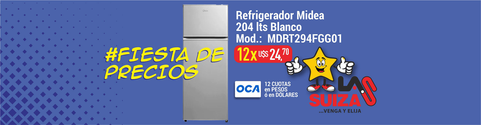 Refrigerador Midea 204 LTS