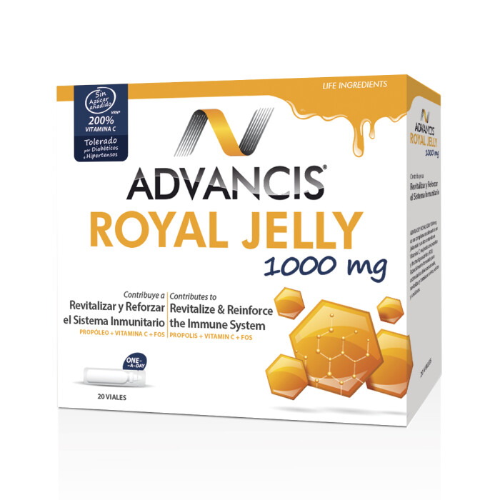 ADVANCIS ROYAL JELLY CJ X 20 AMP.BEB. única