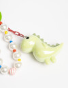Llavero Acrilico Llavero Y Bag Charm Mini Toy Dinosaurio - Combinacion Multicolor