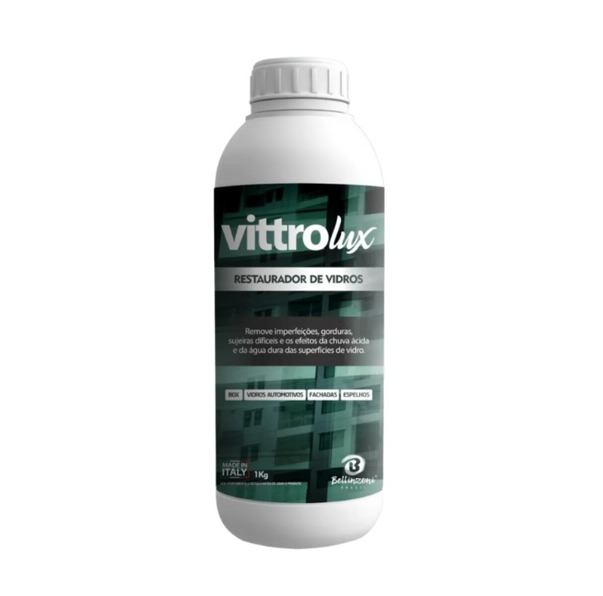 Vitrolux 1 kg Removedor de Calcificaciones y suciedades de vidrios 
