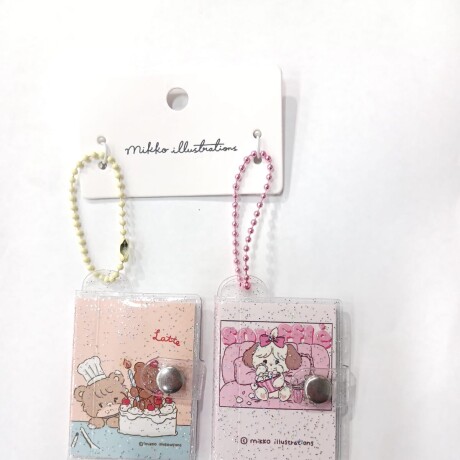 Llavero cuadernito MIKKO diseño 2