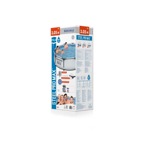 Piscina Estructural 4678 Lts. Bestway Steel Pro Max Piscina Estructural 4678 Lts. Bestway Steel Pro Max