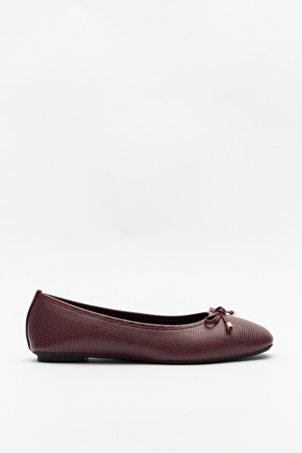 BALERINA KRILLER Rojo Oscuro
