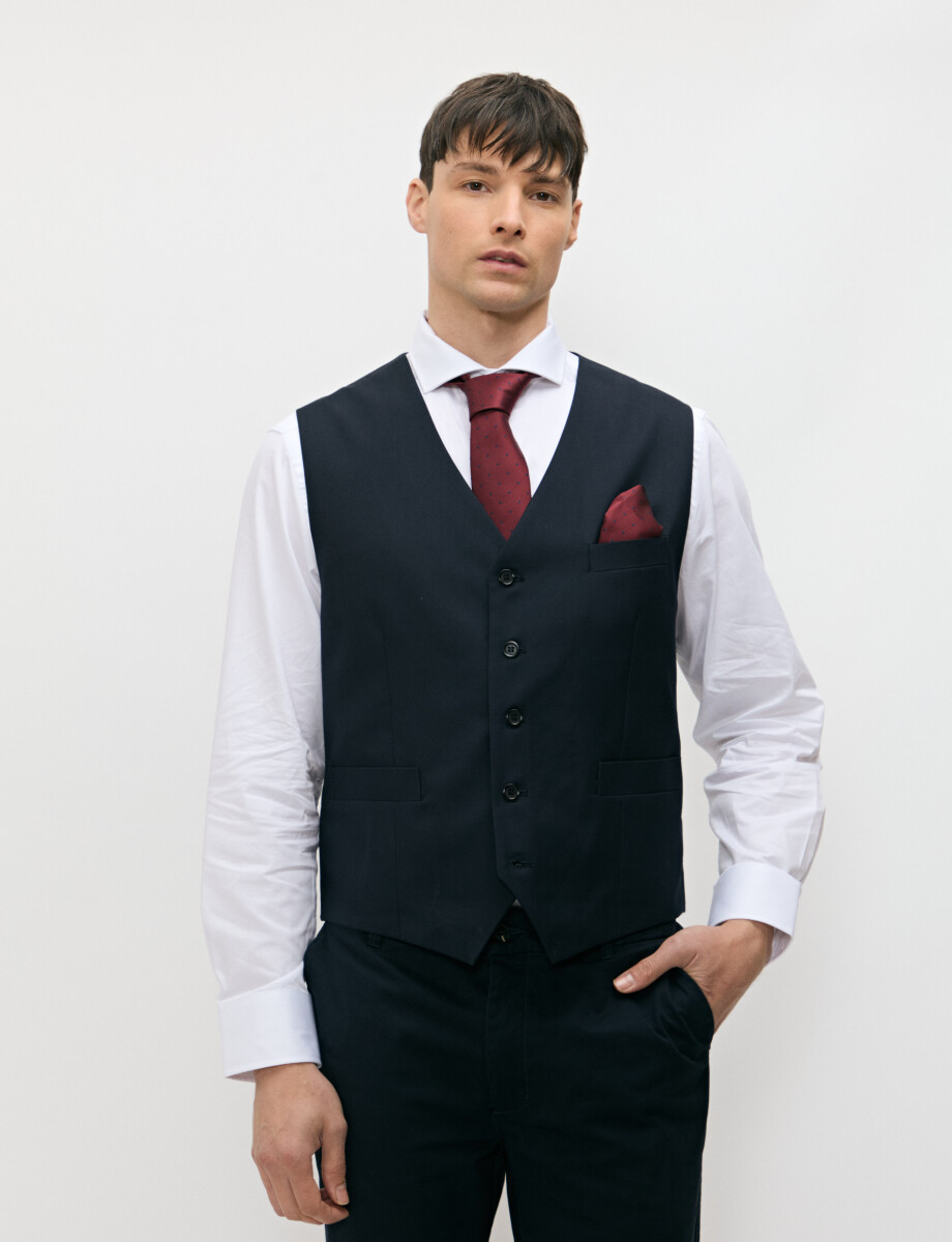 470699 CHALECO VESTIR HARRINGTON LABEL Azul Oscuro