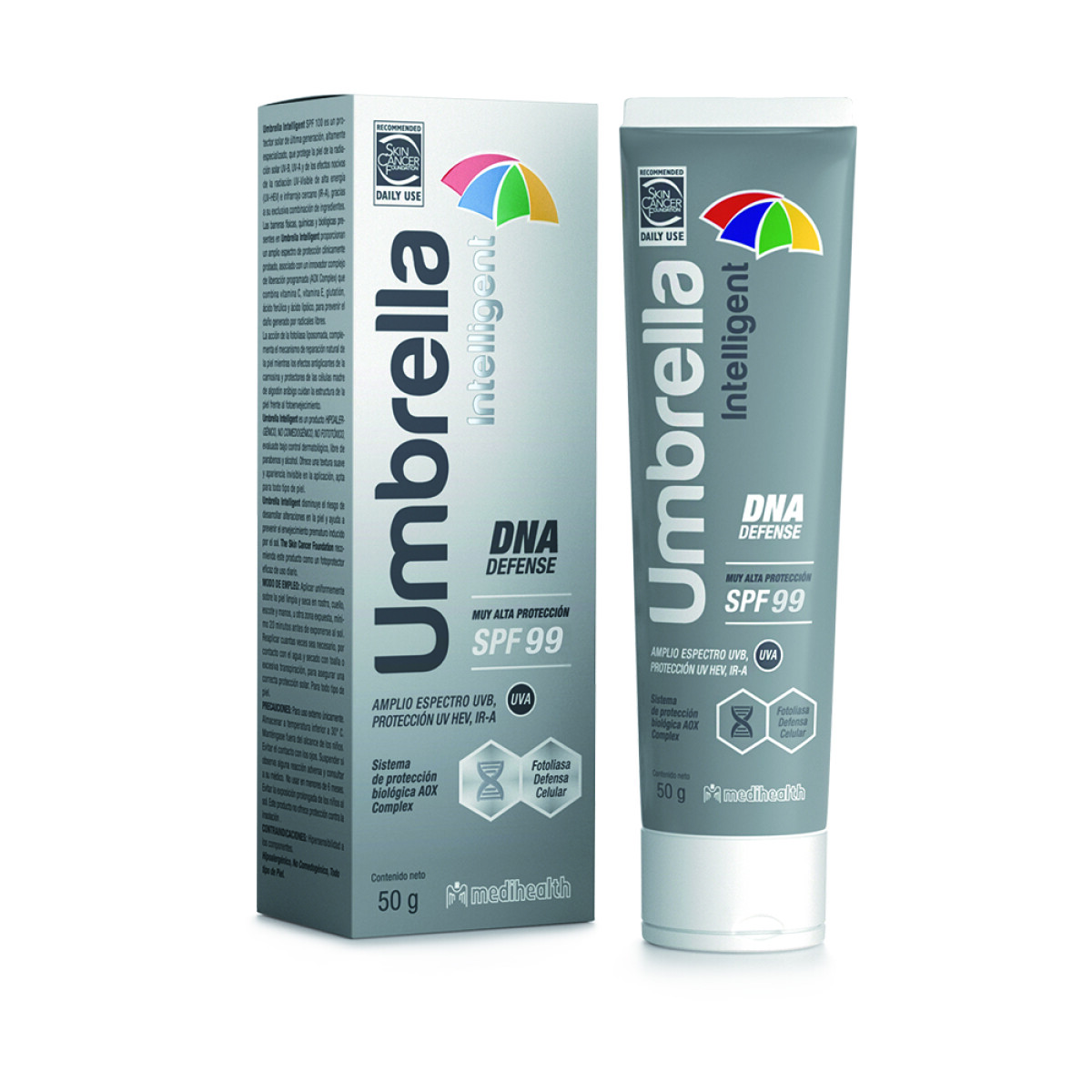 Protector Solar Umbrella Intelligent Spf 99. 50 Grs. 