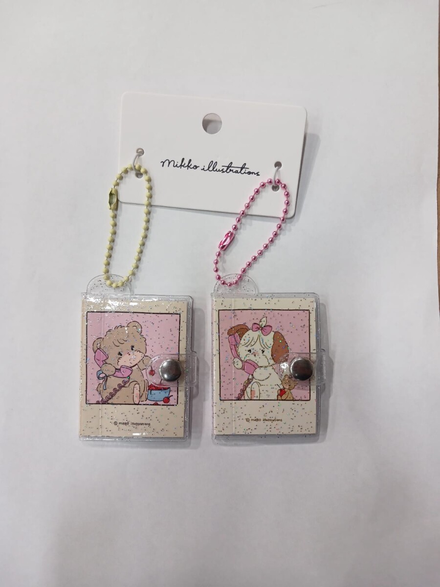 Llavero cuadernito MIKKO - diseño 4 