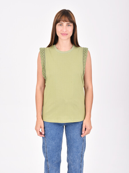 REMERA SALVIA OLIVA