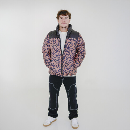 Campera Pulau Puffer Gloffy Reversible Negro