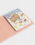 Anotadores Cuadernos y Memos PU Set De Dos Cuadernos Con Cover De Pu Estampada - Rosa Claro