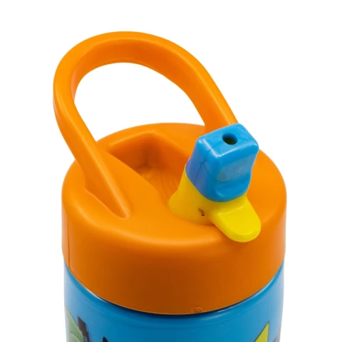 Botella Plástica con Pajita Pokémon 410 ml U
