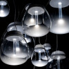 LUMINARIA DE TECHO BOLA DE CRISTAL BLANCO - Medium