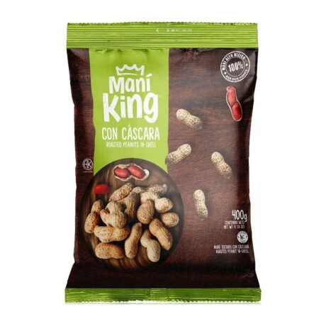 MANI CON CASCARA TOSTADO 400G KING MANI CON CASCARA TOSTADO 400G KING