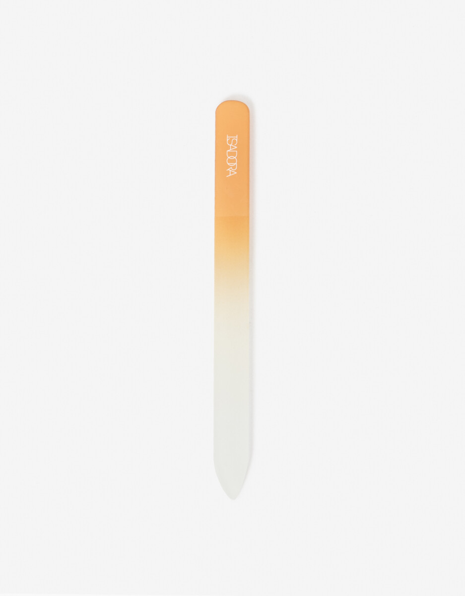 Lima De Vidrio Grande Naranja 