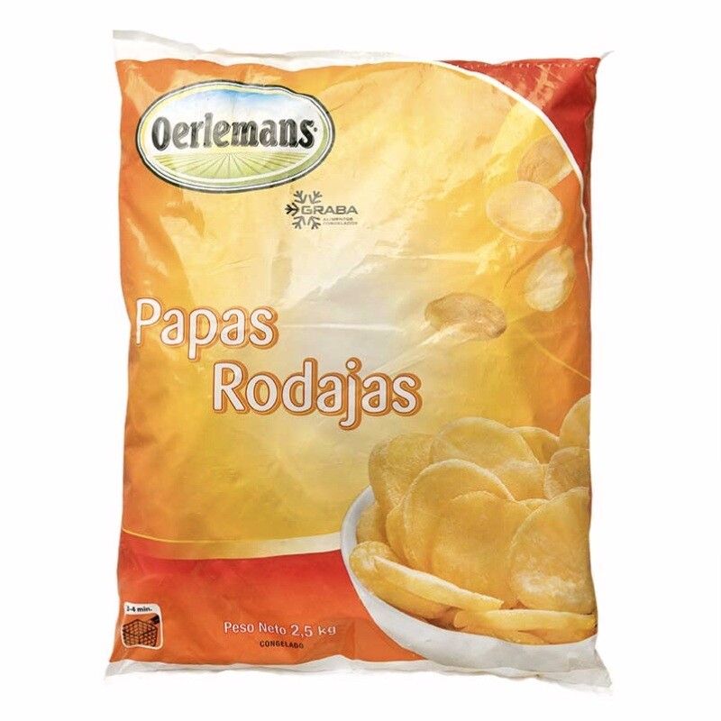PAPAS RODAJA 2,5 KG +SOLO PDE O WEB+ PAPAS RODAJA 2,5 KG +SOLO PDE O WEB+