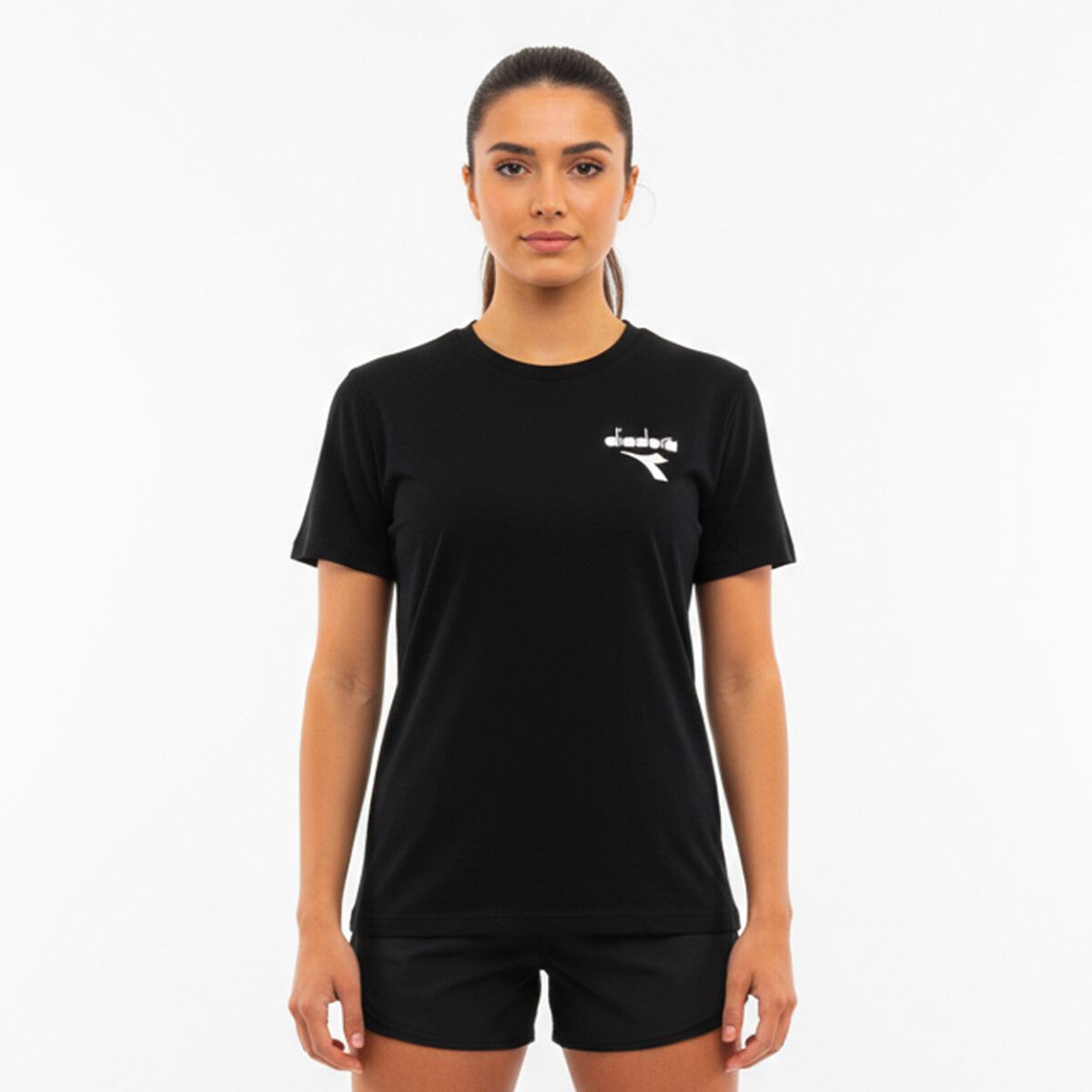 Diadora Remera Hombre T-SHIRT SS ESS. SPORTS SL - Negro 
