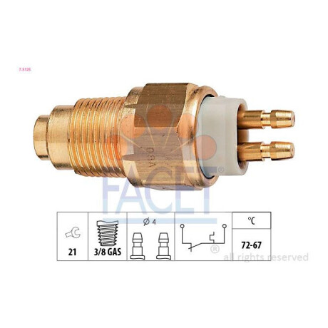 BULBO INTERRUPTOR - ELECTRO KIA PRIDE MAZDA 323 - BULBO INTERRUPTOR - ELECTRO KIA PRIDE MAZDA 323 -