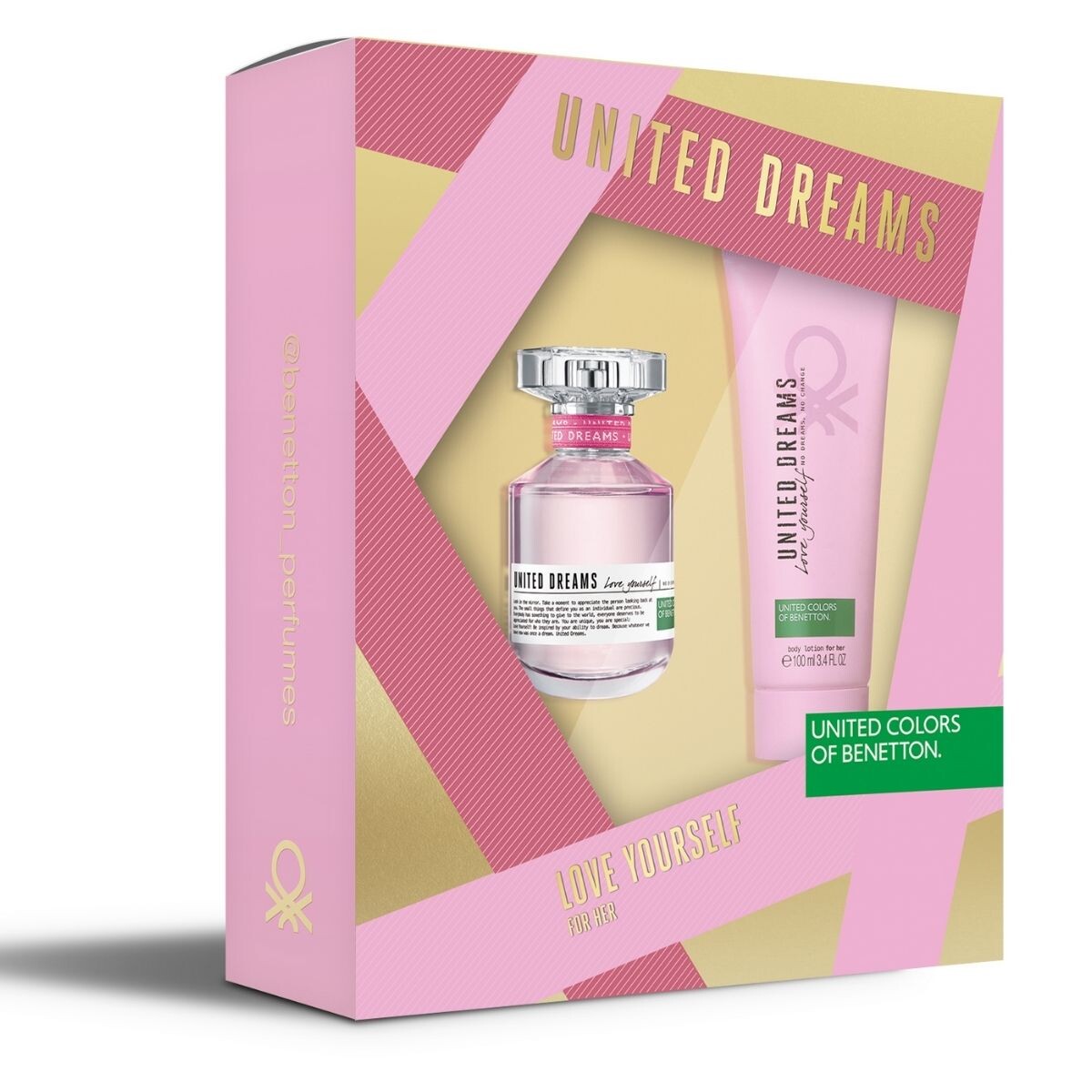 Perfume United Dreams Love Yourself EDT 50 ML + Crema 75 ML 